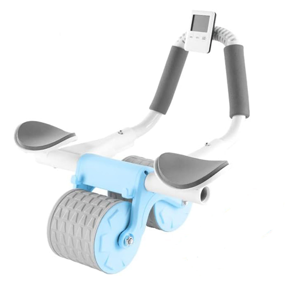 X MAXSTRENGTH Professional Ab Roller Wheel Fitness Ab Machine (With Timer)