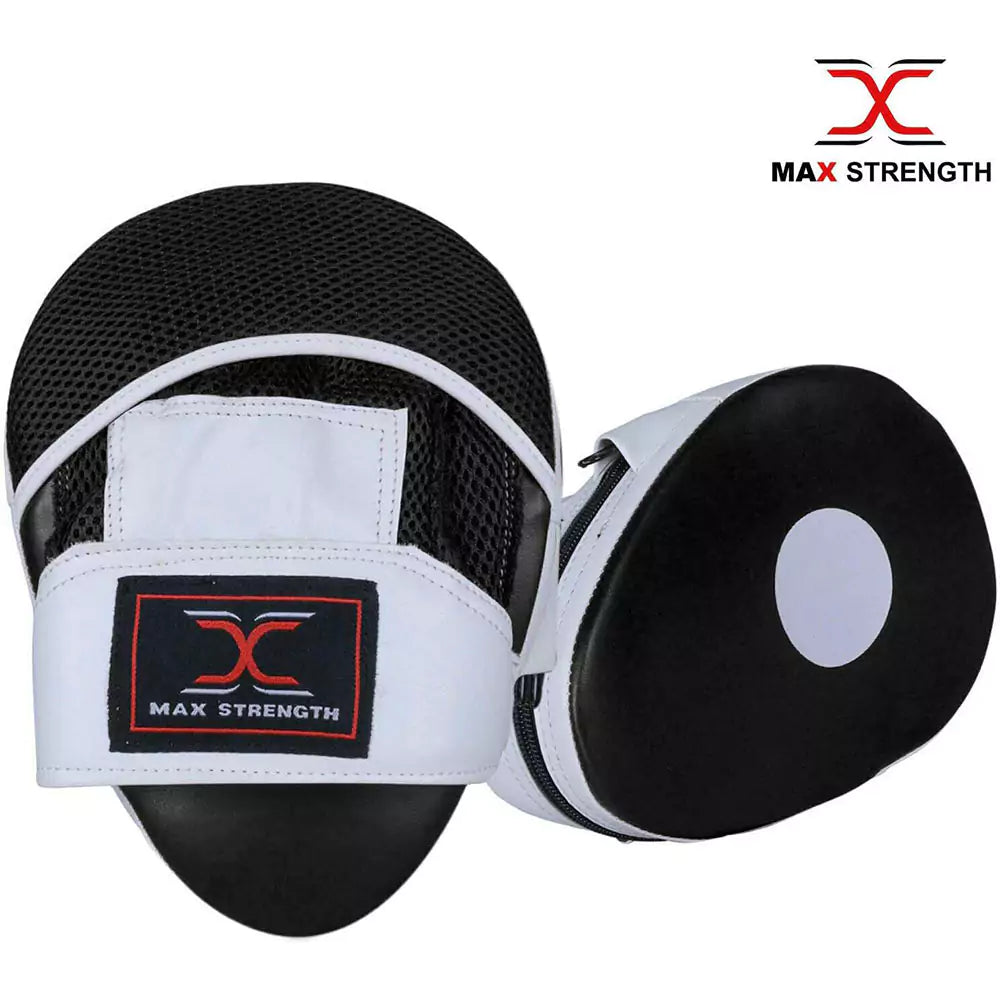 Boxing Focus Pads and Gloves Set Ideal for Kickboxing, Punch Training, Hook & Jab Workouts