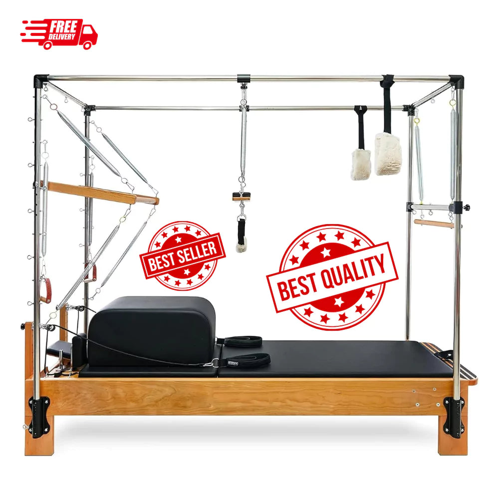 3 in 1 Aluminum Pilates Reformer Machine