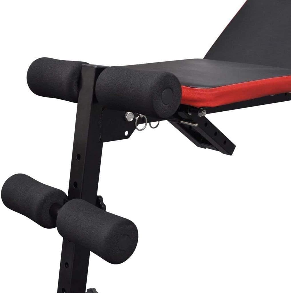 X MAXSTRENGTH Multifunction Adjustable Weightlifting Bench Powerlifting Weight Bench