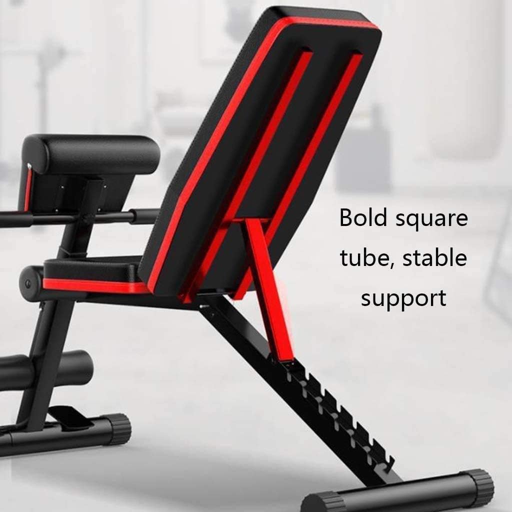 X MAXSTRENGTH Multifunction Adjustable Weight Bench ab Bench, Incline Decline Foldable Weight Lifting Bench