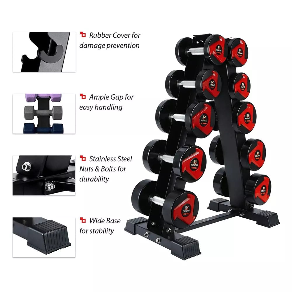 Max Strength Dumbbells Stand Weight Rack (6 Pair)