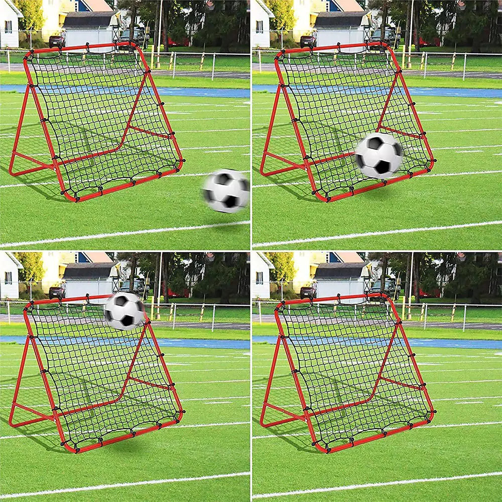 Max Strength Adjustable Football Net Rebounder Kickback Training Bouncer Net