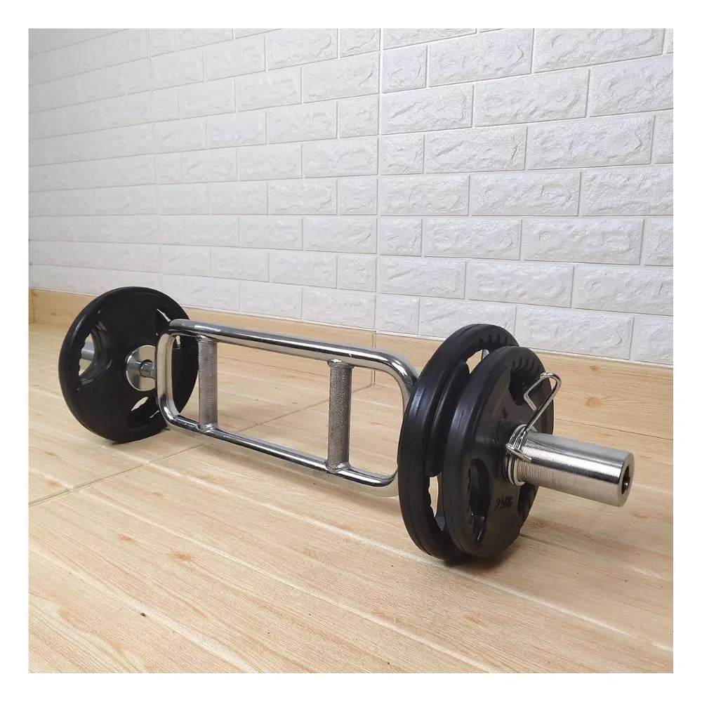 MAXSTRENGTH Max Strength-Tricep Olympic Weight Lifting Bar With Spring Lock