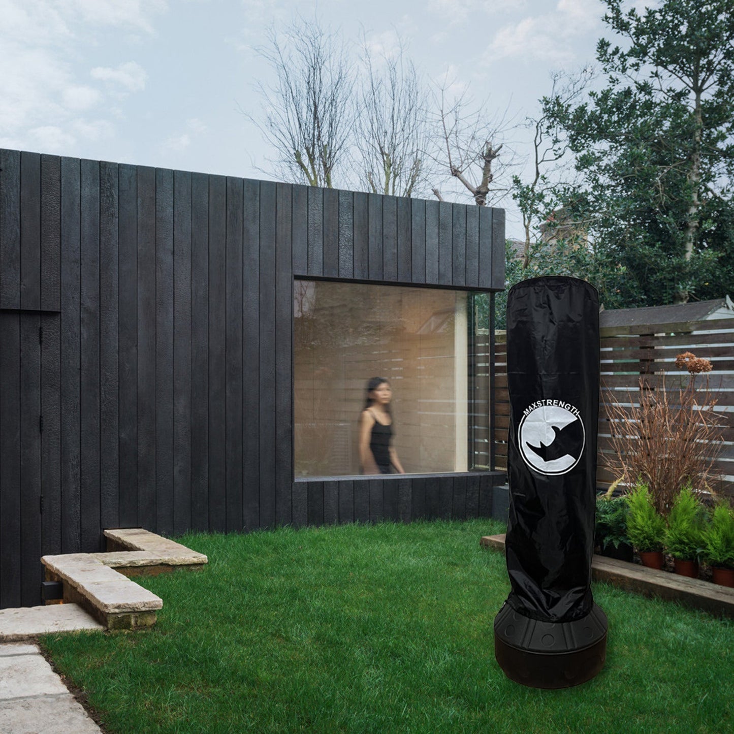X MAXSTRENGTH Waterproof Cover for Freestanding Punch Bag