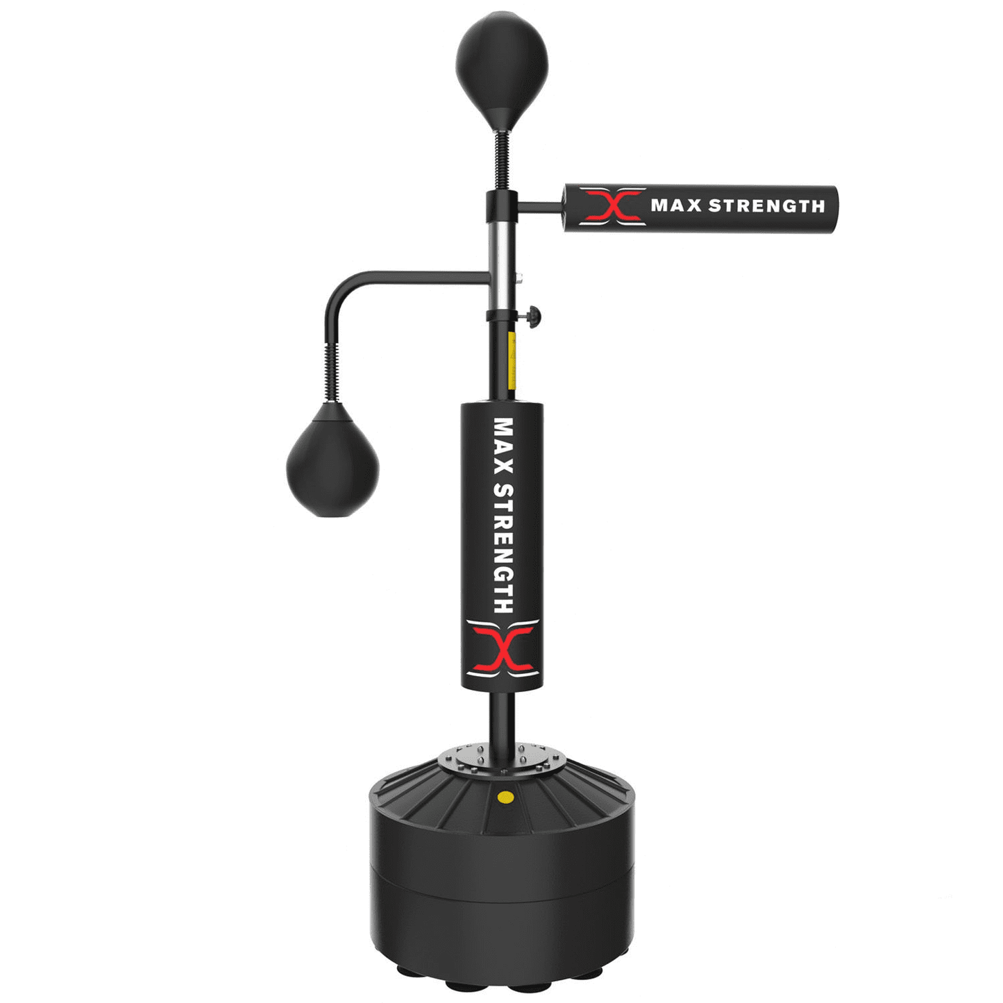 X MAXSTRENGTH Freestanding Reflex Bar Speedball Spinning 360°