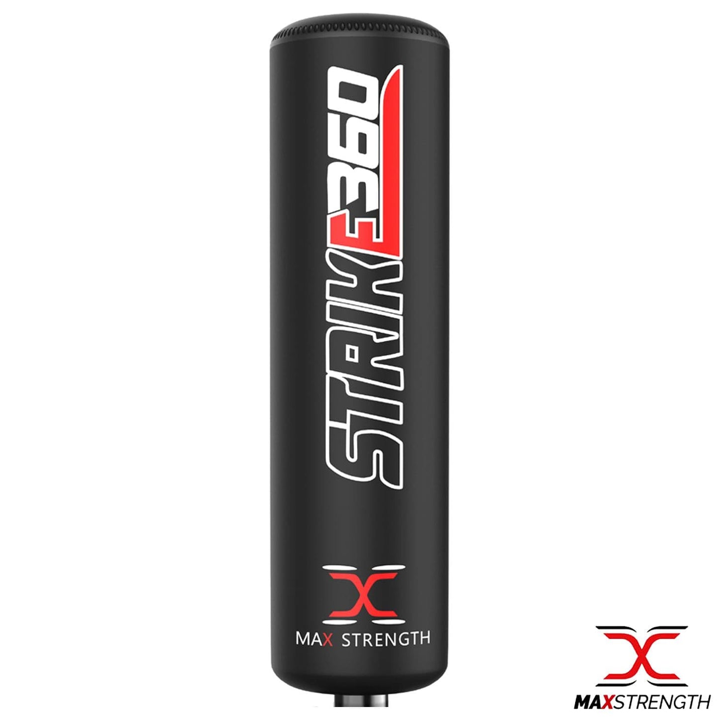 5.5FT Freestanding Punch Boxing Bag Strike360 White/Black