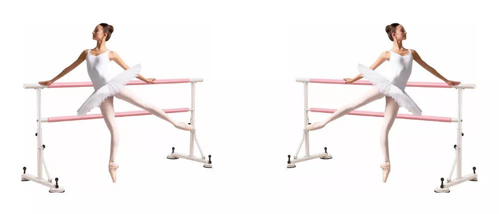 Adjustable Freestanding Ballet Barre for Home Fitness & Stretching UAE