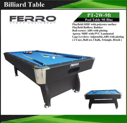 9FT BILLIARD TABLE