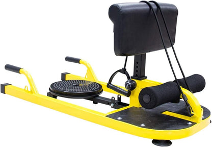 Sissy Squat Machine, Home Multi-Function Squat Bench Machine Push Up Ab Workout