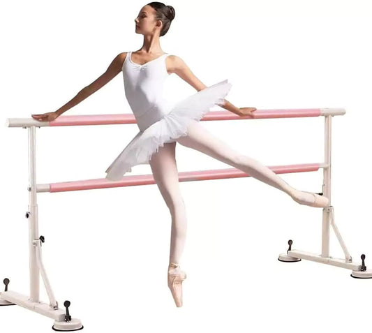 Adjustable Ballet Barre Portable Dance Bar for Stretching & Training for Kids & Adults (1 Meter, 1.5 Meter, 2 Meter)