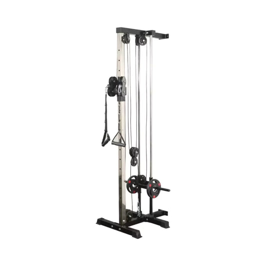 Wall Mounted Lat Pulley System for Home Gym
