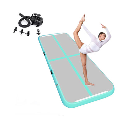 Air track gymnastics mat