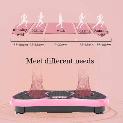 Vibration Plate Exercise Machine with Remote Control and LED Display