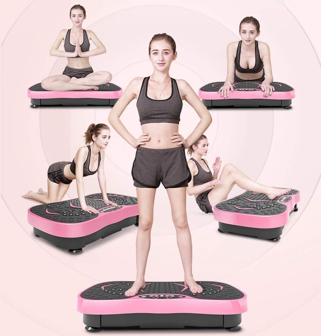 Vibration Plate Exercise Machine with Remote Control and LED Display