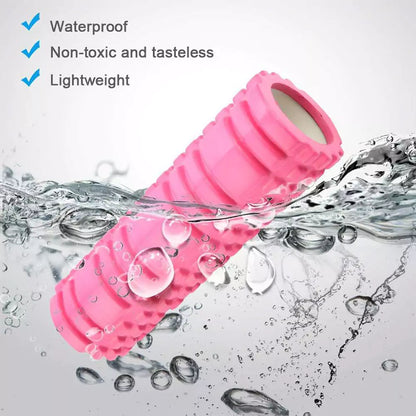 Max Strength Physio Yoga Foam Roller Deep Tissue Massage & Therapy ( 1pc Random Color)