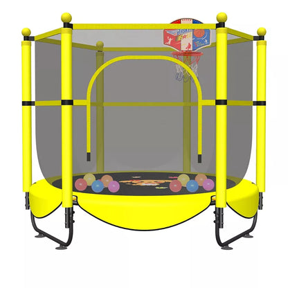MAXSTRENGTH Fitness Trampoline 45 Inches Inches Jumping Trampoline with Net