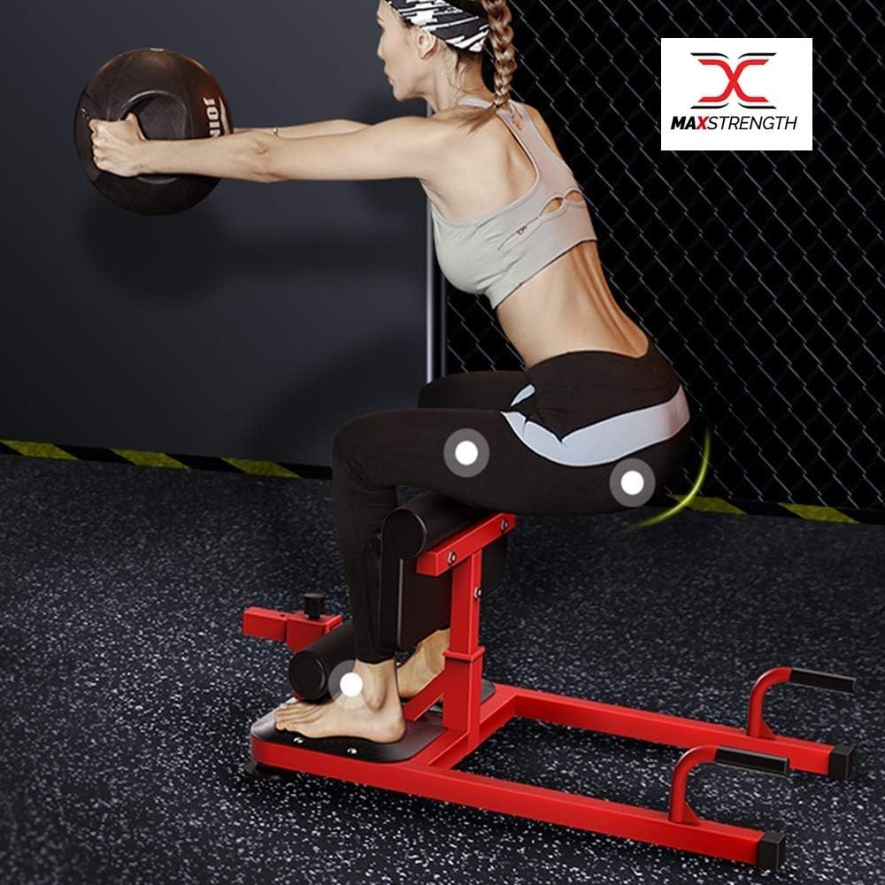 Sissy Squat Machine, Home Multi-Function Squat Bench Machine Push Up Ab Workout