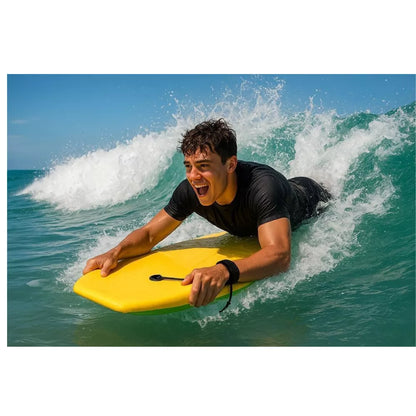 Slick Surfboard Lightweight EPS Core Board for Adults & Teens | Wide Stable Design for Beach Surfing & Water Sports