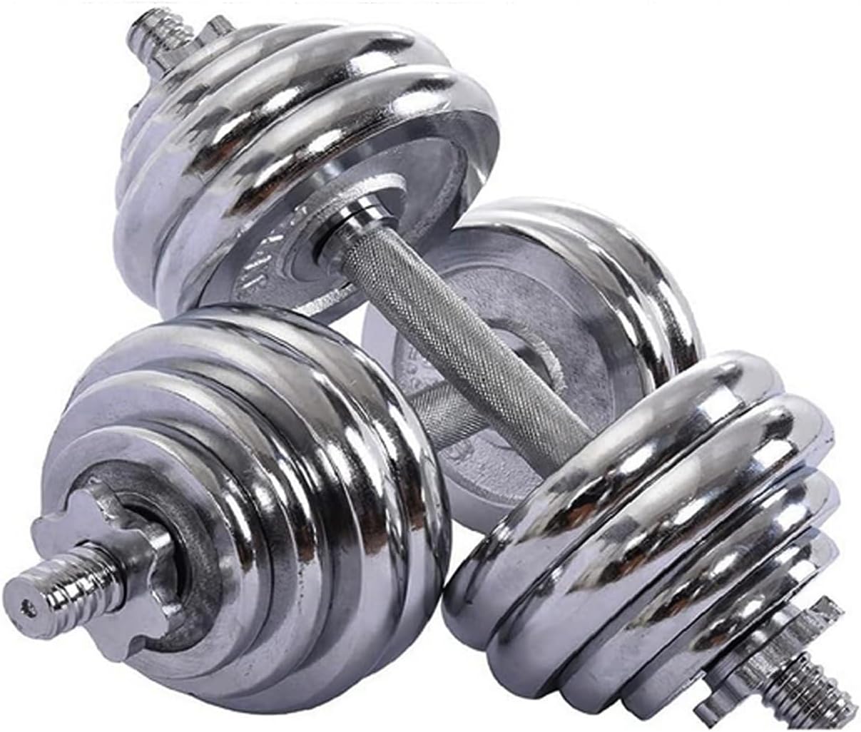 MAXSTRENGTH 15kg Dumbbell Weights Set for Durability and Performance, Includes Convenient Carry Case