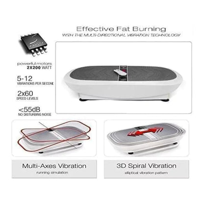 double motor vibration plate