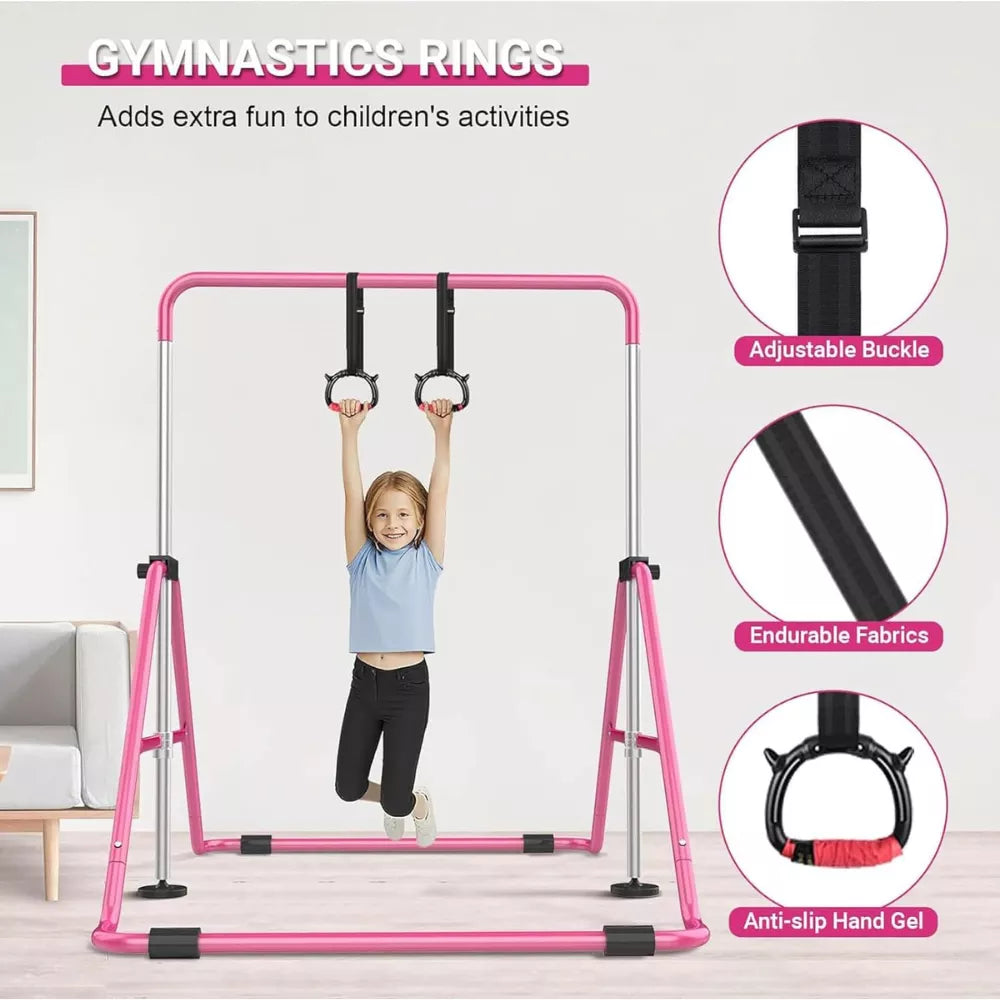 Adjustable Gymnastics Bar for Kids