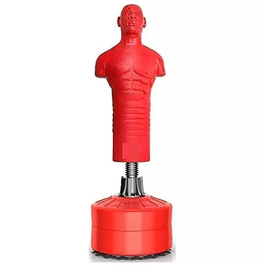 Boxing Dummy, Full Body Punching Man, Silastic Punching Bag Heavy Duty Punching Stand Kick Boxing Training Human