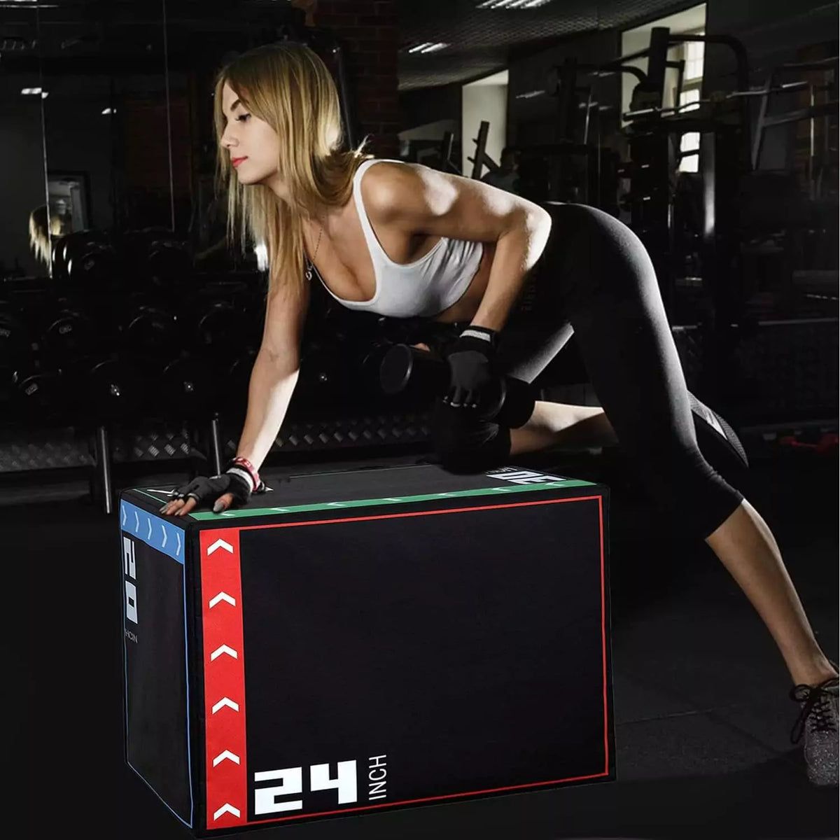 Mac Jumpbox 3-in-1 Soft Plyo Box – Adjustable Jump Training Box – MAXSTRENGTH UAE