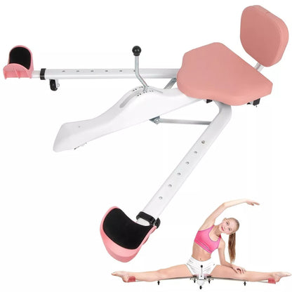 Split Leg Stretching Trainer | 180° Adjustable Machine, PU Seat & 330 Lbs Capacity for Flexibility, Ballet, Dance, Gymnastics