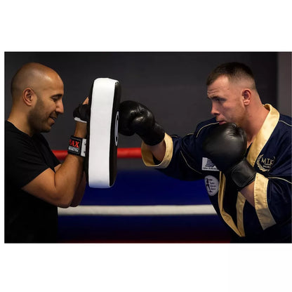 MAXSTRENGTH X MMA Boxing Thai Pad - Ideal for Muay Thai Kickboxing MMA Punching Training, Kicking and Fitness Workouts,