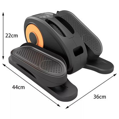 Multi-purpose Electric Elliptical Stepper with Quiet Model Adjustable Resistance Leg Rehabilitation Trainer for Home Gym Use, Exerciser for Seniors
