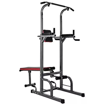 Max Strength® Power Tower Multi-Function Pull Up Rack & Abs Dip Station Abs, Home Gym Strength Training Fitness Equipment