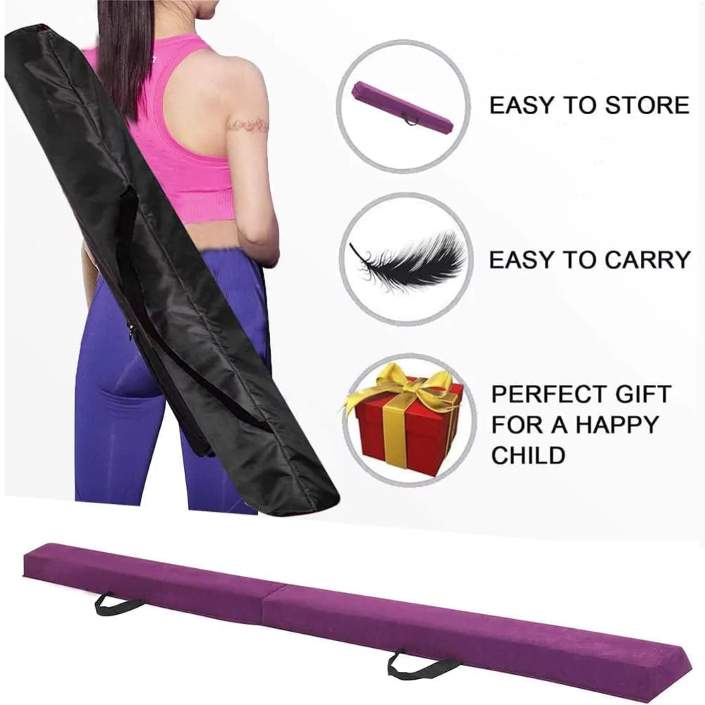 Foldable Balance Beam Mat for Gymnastics