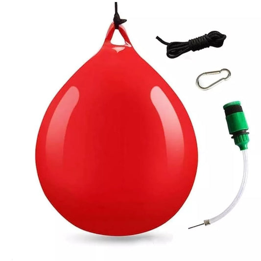 Punching Bag Gym Reaction Fighting Drill Slip Ball, Boxing Reaction Speed Kick Training Light bag Fitness Play, 35 Filling Elastic Water x22cm