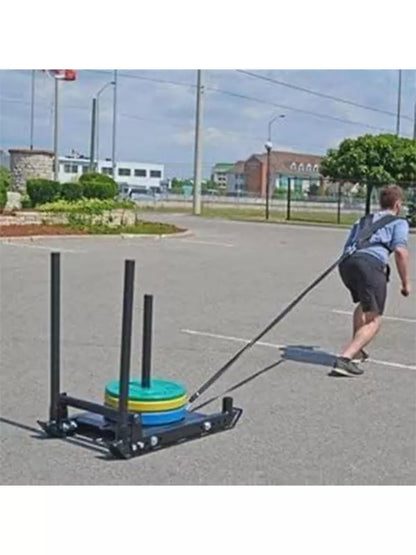 Heavy Duty Push & Pull Power Sled for Strength Training