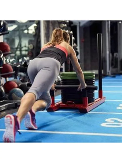 Heavy Duty Push & Pull Power Sled for Strength Training