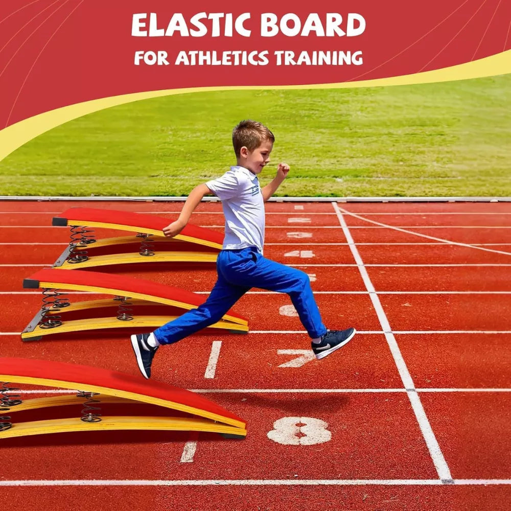 Gymnastics Junior Springboard for Youth & Beginners | Wooden Training Board for Vaulting Home Fitness & Gym Practice
