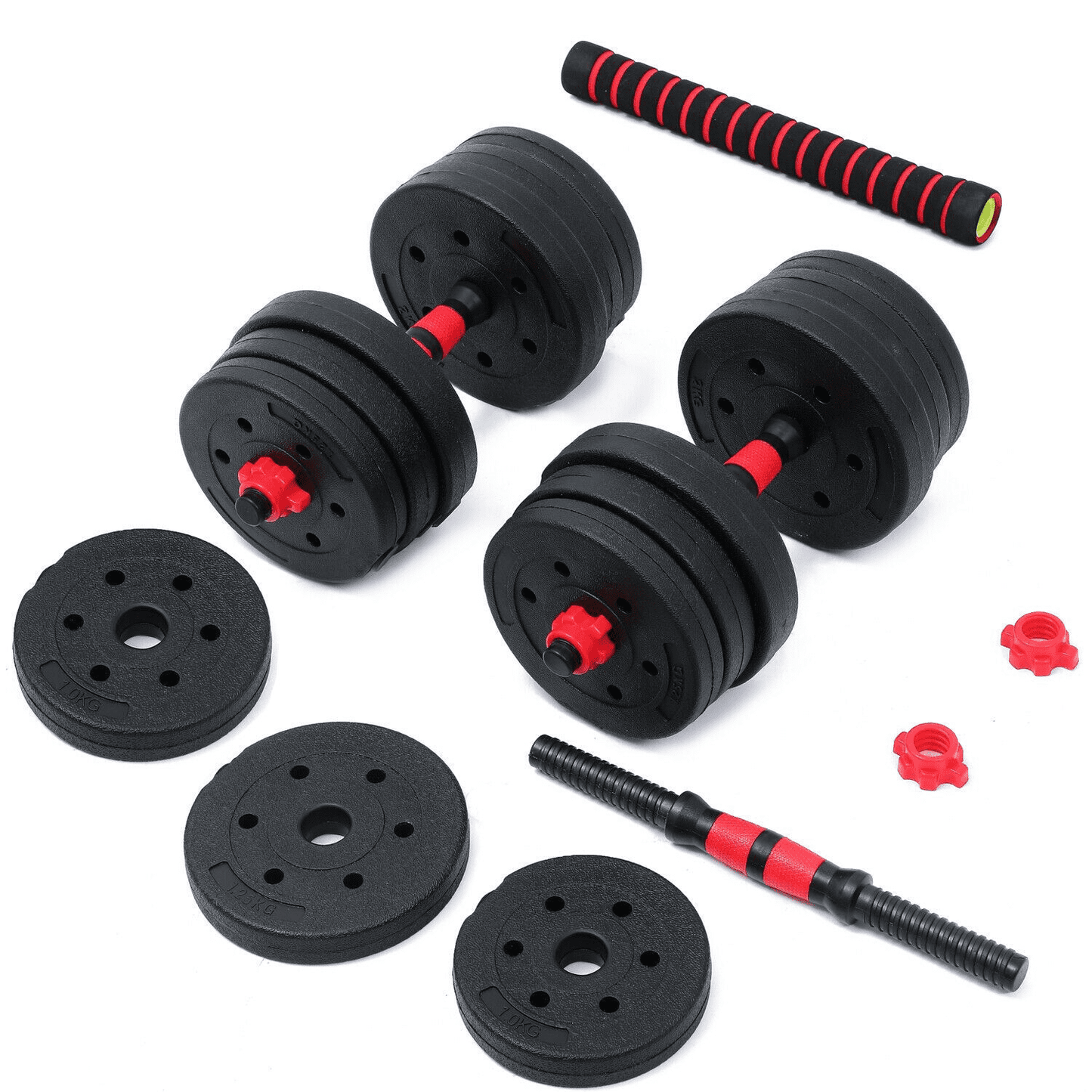 X MAXSTRENGTH Vinyl Adjustable dumbbells Set