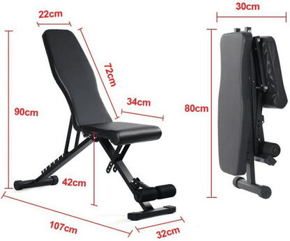 X MAXSTRENGTH Adjustable Fly Bench incline/decline Bench