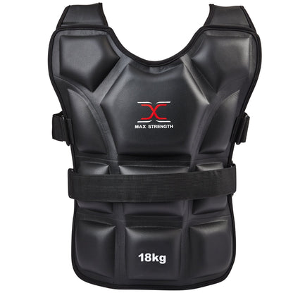 X MAXSTRENGTH Weighted Vest Weight Loss Jacket Strength Training